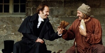 Gérard Depardieu et Fabrice Luchini dans Astérix chez les Bretons