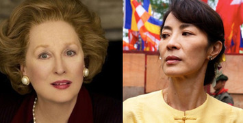 The Lady vs The Iron Lady : la mise en scène des grandes dames.