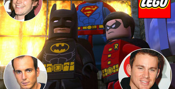 Batman et Superman dans un film Lego