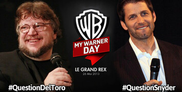 My Warner Day : posez vos questions à Guillermo del Toro et Zack Snyder !