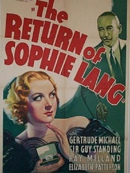 The Return of Sophie Lang