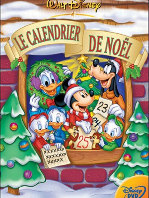 Mickey, le calendrier de Noël
