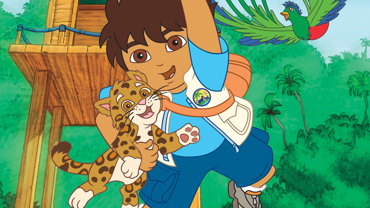 Paroles du générique  Go, Diego ! Dessin animé pour les enfants avec bébé Jaguar, Dora, Alicia, pour de superbes aventures!